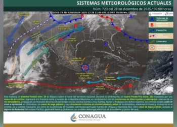 Prevén lluvias aisladas y descenso térmico en Oaxaca; autoridades alertan por cambios bruscos desde el lunes