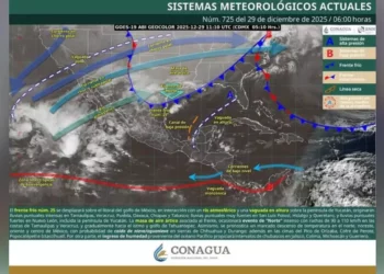 Lluvias, vientos extremos y frío intenso golpearán a Oaxaca