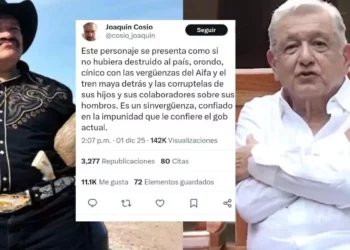 ‘Cochiloco’ llama cínico a AMLO por el infierno que dejo su sexenio: “Como si no hubiera destruido el país, cínico”