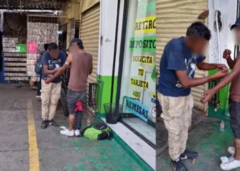 Consumo de drogas inyectables, a plena luz del día, expone una crisis silenciosa en el Mercado de Abasto