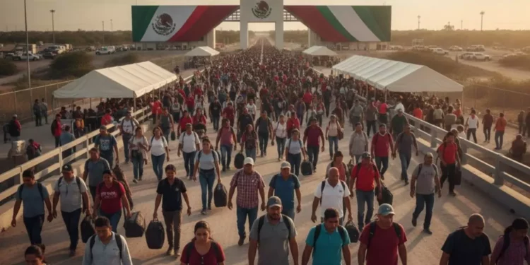 México recibe más de 145 mil repatriados de Estados Unidos en 2025