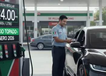 Gasolina regular no subirá en 2026: precio quedará topado en 24 pesos