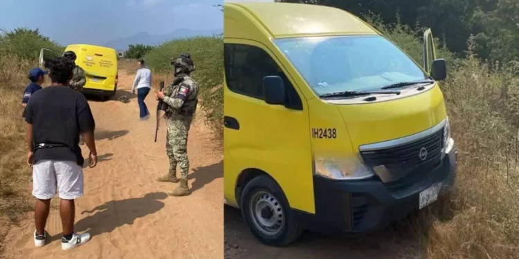 Robo a repartidor de Mercado Libre en Tehuantepec: camioneta abandonada tras el atraco
