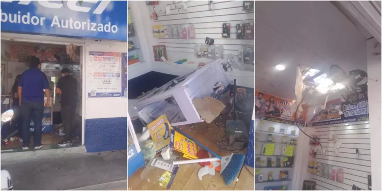 Sustraen teléfonos celulares de distribuidor Telcel en Juchitán