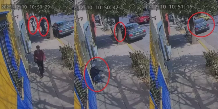 VIDEO | “Rateros ni un minuto necesitan”: Video evidencia la rapidez de ladrones de vehículos en Oaxaca