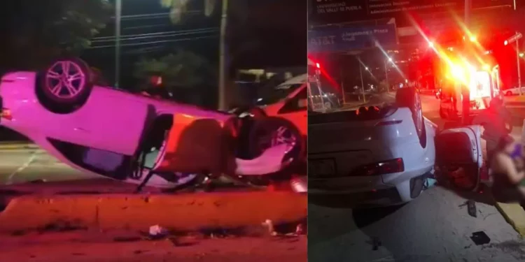 Volcadura nocturna en la Costera 200 revela conducción riesgosa y abandono