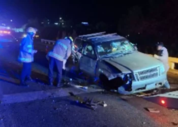 Daños materiales y un lesionado deja accidente.