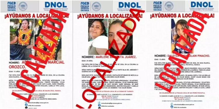 En todos los casos se confirmó que las ausencias fueron voluntarias, aunque se activaron los protocolos de búsqueda para garantizar su integridad.