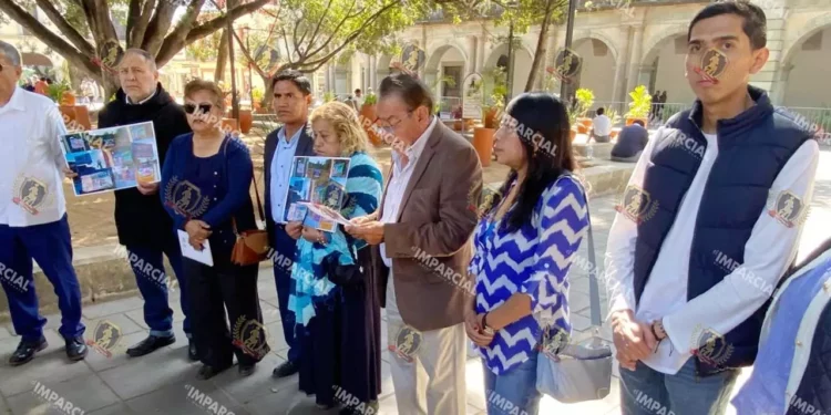 Foto: Adrián Gaytán // El Comité Acción por Oaxaca denunció el miércoles un rosario de anomalías con el proceso de la revocación de mandato.