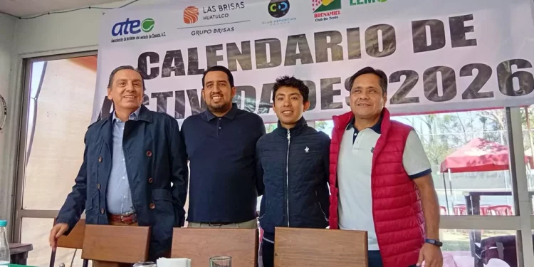 Fotos: Leobardo García Reyes // Fue presentado el calendario de la Asociación de Tenistas del Estado de Oaxaca.