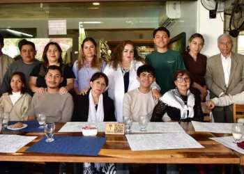 Foto: Rubén Morales // Familiares y amigos cercanos se reunieron en un desayuno para recordar al Lic. Miguel Díaz Rivera.
