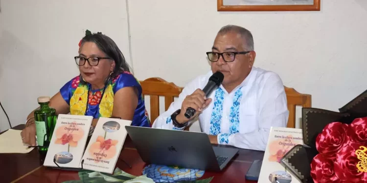 La presentación de Entre la clara sombra de la Orquídea se consolidó como un encuentro cultural significativo.