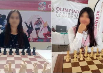 Izquierda: Valeria Fernanda José Romano, medalla de plata. Derecha: Romelia Catalina Sierra Martínez, es de bronce.