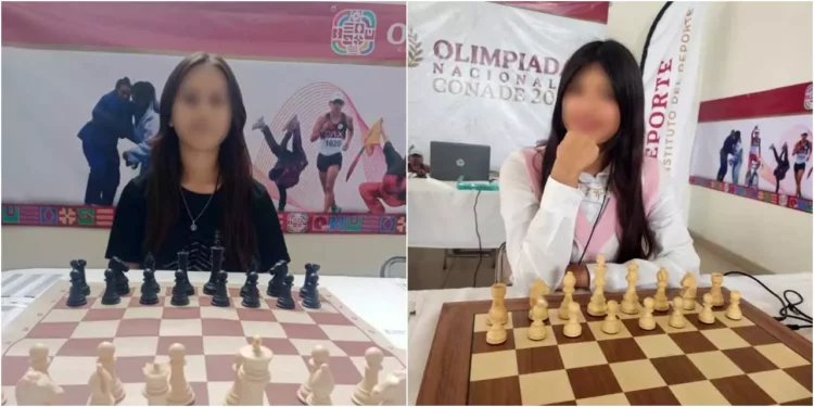 Izquierda: Valeria Fernanda José Romano, medalla de plata. Derecha: Romelia Catalina Sierra Martínez, es de bronce.