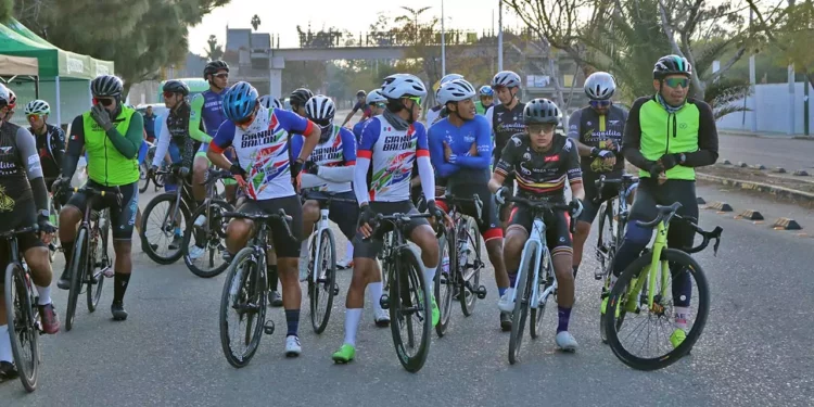 Foto: Leobardo García Reyes // Arrancaron las acciones del ciclismo de ruta.