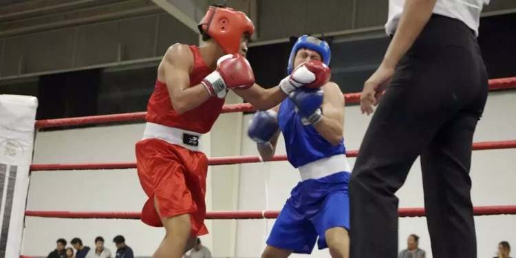 El fin de semana se celebra el estatal de boxeo.