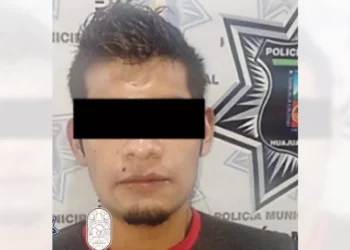 El joven de 22 años fue asegurado por elementos de la Policía Municipal.