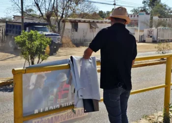 Foto: IEEPCO // El IEEPCO difundió un “operativo” de retiro de propaganda electoral en favor de la continuidad de Salomón Jara en el gobierno.