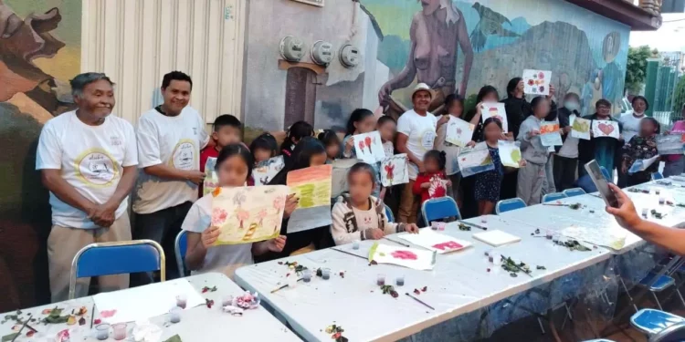 En la primera etapa, los talleres contaron con la participación de más de 30 infantes y adolescentes, además de sus padres.