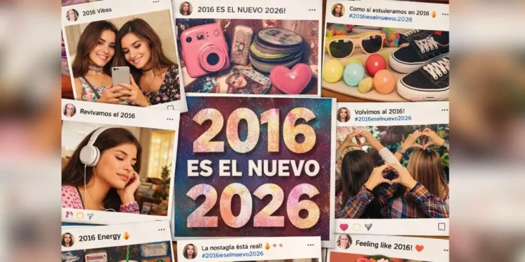 ¿Por qué todos dicen que 2016 es el nuevo 2026? El trend que invade las redes