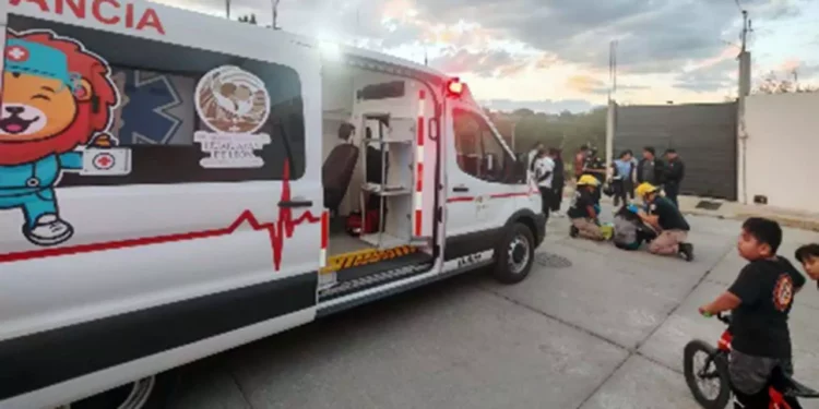 Al parecer, la mujer perdió el control de la unidad de dos ruedas.