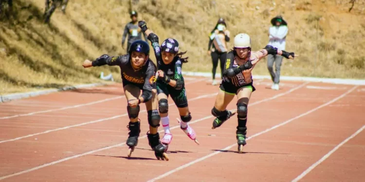 En San Pablo Huixtepec se realizó el estatal de Patines sobre Ruedas.