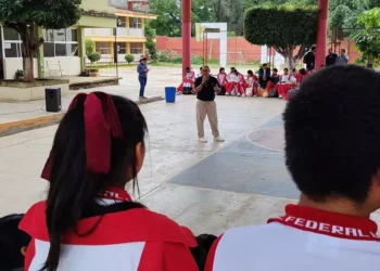 Foto: redes sociales // Escuela Secundaria Federal No. 1 José Vasconcelos emplaza a la Sección 22 y al IEEPCO.