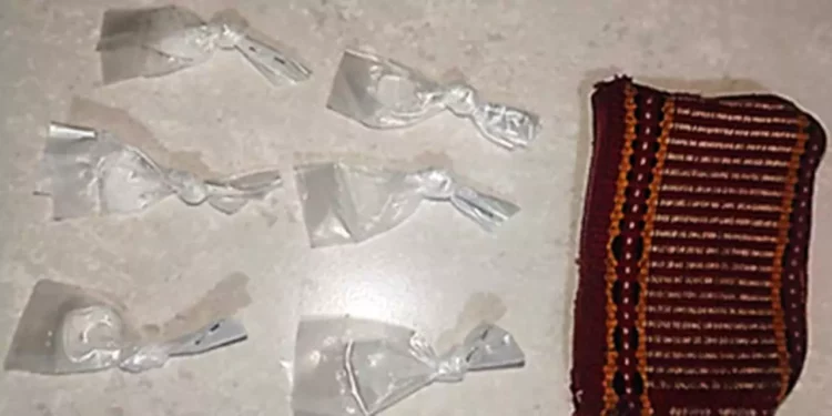 Fueron asegurados por elementos de la policía municipal.