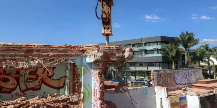 Foto: Municipio de Oaxaca de Juárez // A pesar de que aún no hay fallo de la licitación de la obra, el municipio inició la demolición del inmueble donde se ubicará en Cesevi.