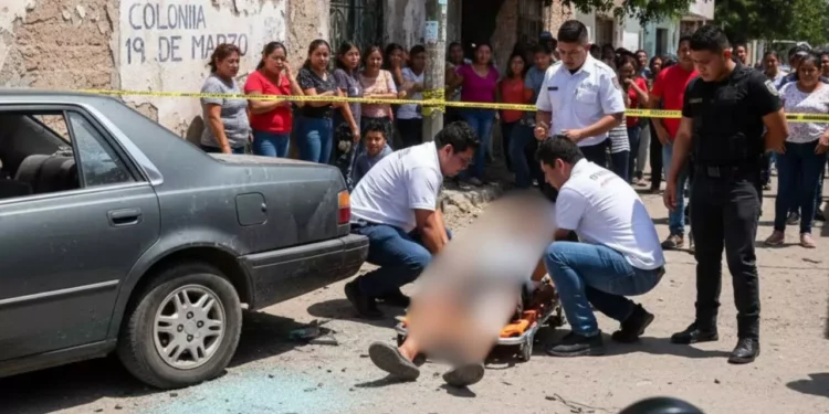 Discusión termina en balacera y deja un herido en colonia 19 de Marzo, en Juchitán