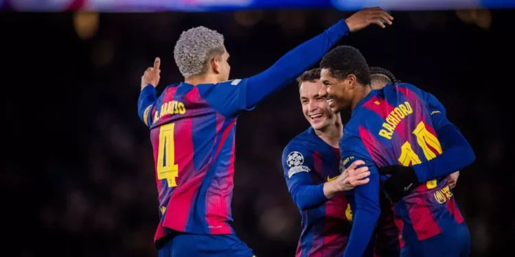Barcelona remonta al Copenhague y cierra la fase de liga de la Champions con goleada