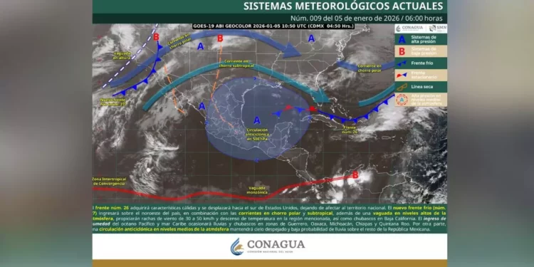 Panorama meteorológico general en Oaxaca: frío matutino y calor diurno sin lluvias