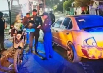 El lesionado conducía una motocicleta marca Itálika DM150, con placas de circulación del estado de Oaxaca.