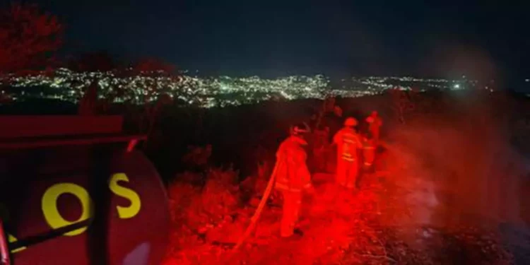 Controlan incendio en Huajuapan.