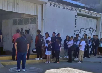 Foto: Yadira Sosa // Como cada año, largas filas en Semovi para el pago de trámites vehiculares.