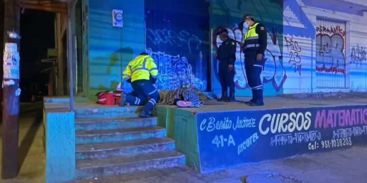 El hallazgo ocurrió a la altura del cruce con la calle Cedros.