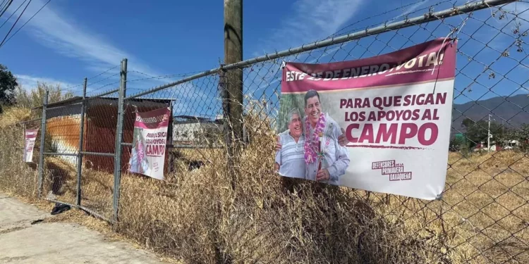 En redes divulgan denuncias contra el secretario de Sefader, Víctor López Leyva, donde se presumen frenar apoyos al campo si se revoca el mandato a Jara.