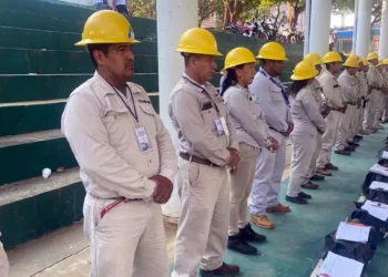 Foto: Gobierno de Oaxaca // Equipo de vectores, listo para combatir el dengue.