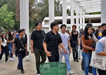Foto: DGCS UNAM // Estudiantes de la ENES Oaxaca.
