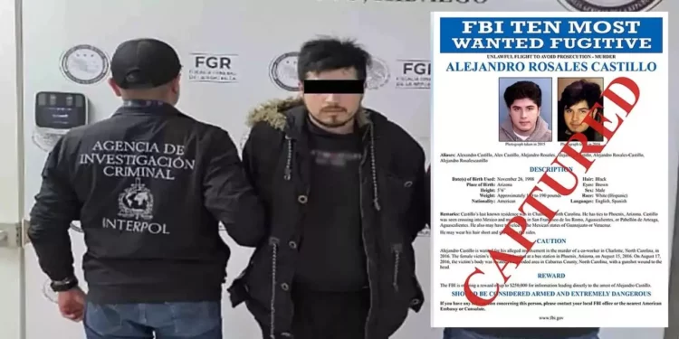 FBI captura en México a uno de los 10 fugitivos más buscados