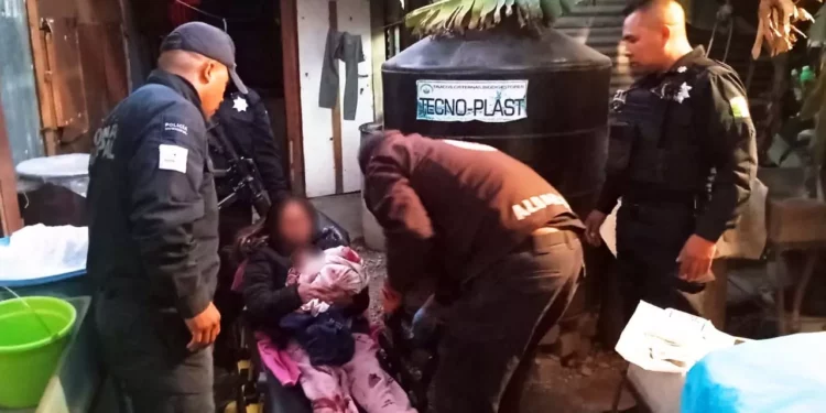 La madre y el bebé se encontraban en condiciones estables.