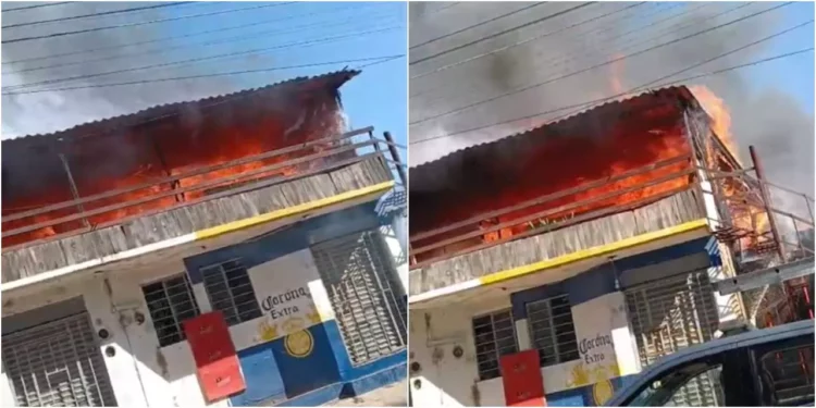 Hasta el momento, se desconoce lo que originó el incendio; los daños materiales fueron considerables.