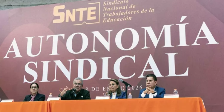 Foto: SNTE // La dirigencia nacional del SNTE llamó a defender la autonomía sindical.