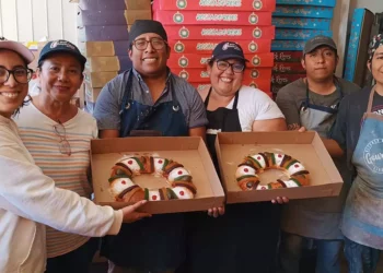 Foto: Lisbeth Mejía Reyes // La elaboración de roscas por parte de esta familia data de al menos seis años.