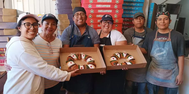 Foto: Lisbeth Mejía Reyes // La elaboración de roscas por parte de esta familia data de al menos seis años.