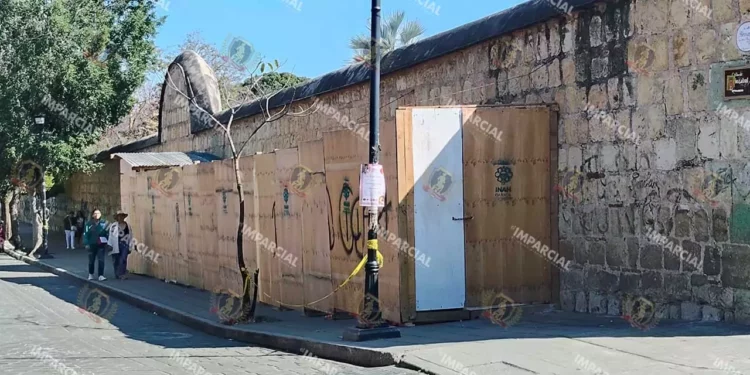 Fotos: Jesús Santiago López // Los trabajos en el ex convento de Santo Domingo abarcarán un área de 560 metros cuadrados, sobre la calle Berriozábal.