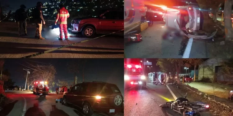 Tragedia en vialidades de Valles Centrales: tres muertos en accidentes de motocicleta