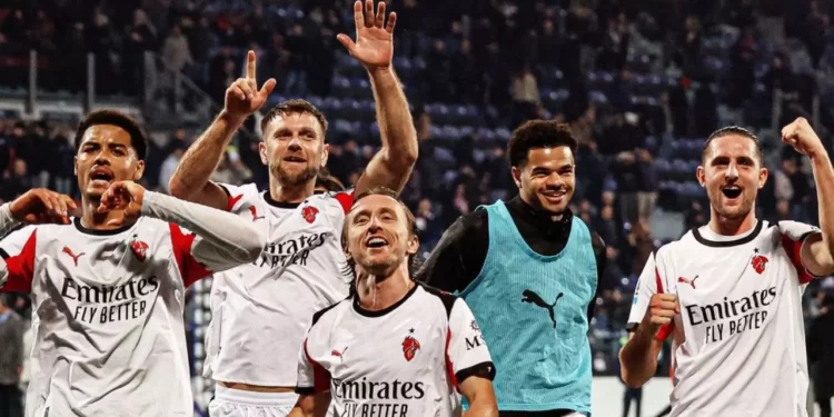 Milan arranca el 2026 con triunfo ante Cagliari y se coloca líder provisional de la Serie A