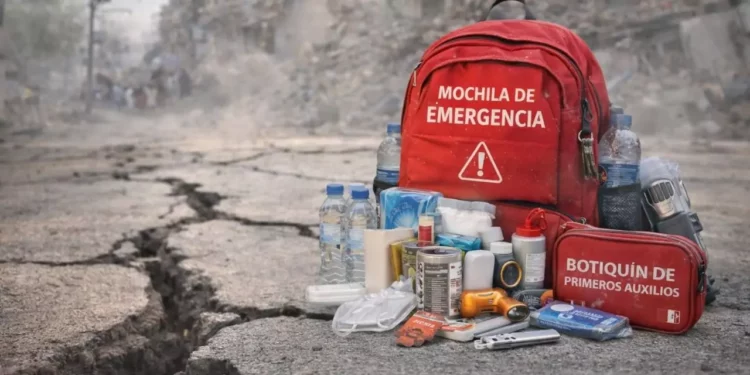 ¿Cómo equipar una mochila de emergencia ante sismos?