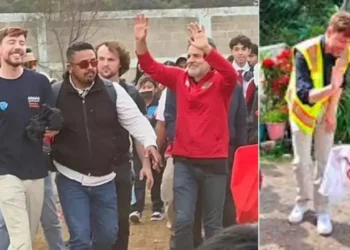 ¿Qué hacían juntos? Derbez y MrBeast sorprenden en pueblo del Estado de México
